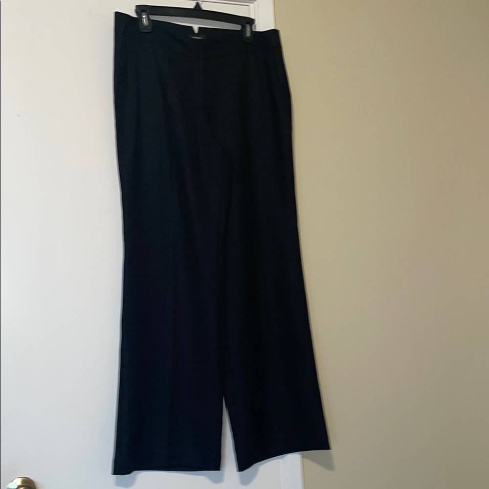 Express Classic Black Wide-Leg Pants